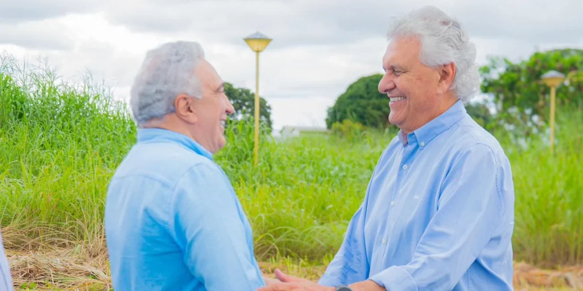 Pré-candidato a presidente, Caiado oferece ajuda a Laurez para formatar propostas para segurança; tocantinense exalta gestão do goiano na área: “Em Goiás, bandido não se cria”
