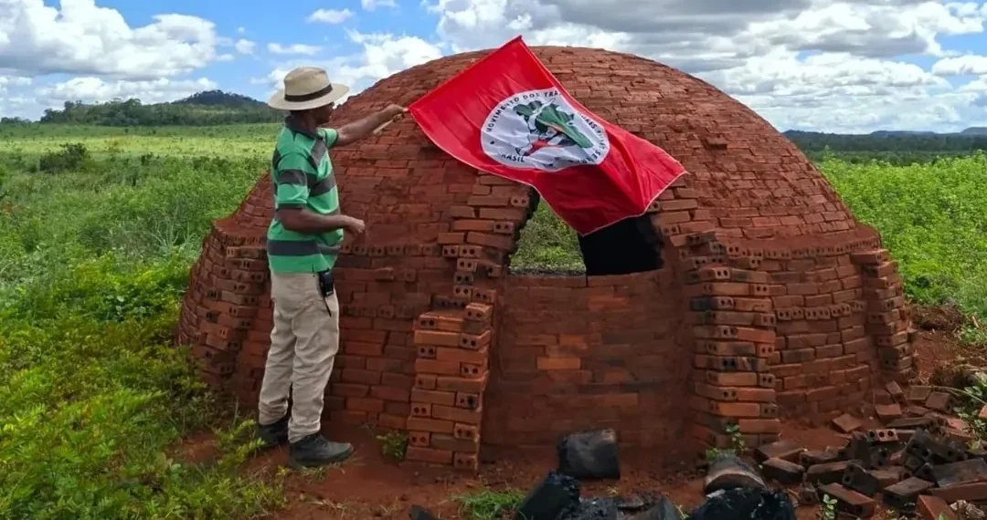 Como parte da Jornada de Lutas em Defesa da Reforma, MST ocupa fazenda em Darcinópolis com histórico de trabalho análogo à escravidão
