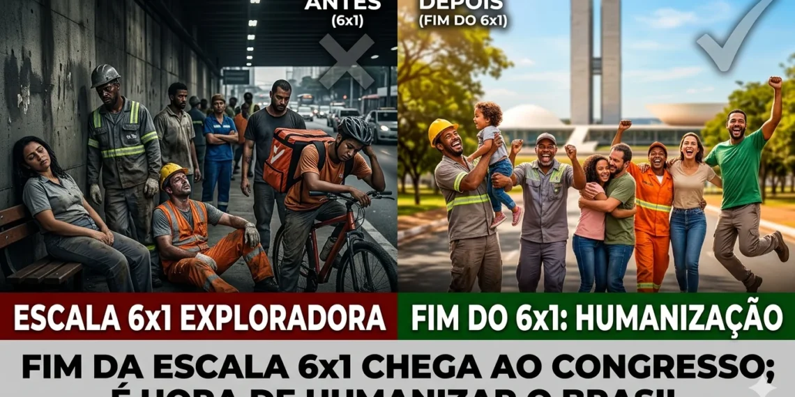 RESUMO | Fim da escala 6×1 chega ao Congresso; é hora de humanizar o Brasil