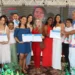 Karynne Sotero e Cleizenir Santos prestigiam formatura de 56 mulheres no projeto “Mãos que Criam” em Palmeirópolis