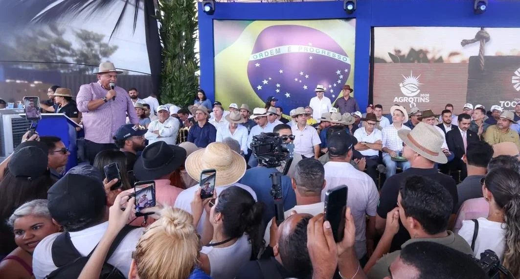 Eduardo Gomes destaca na Agrotins o crescimento do Estado em meio ao “momento delicado” da economia mundial