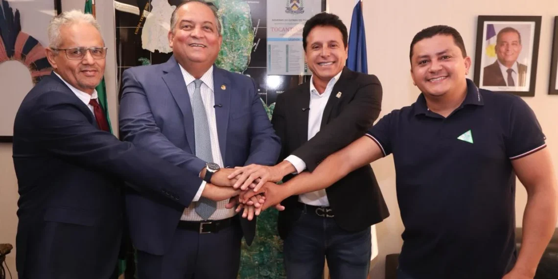 Eduardo Gomes amplia base pela reeleição com apoios de Nilton Franco e dos prefeitos de Rio dos Bois e Arapoema