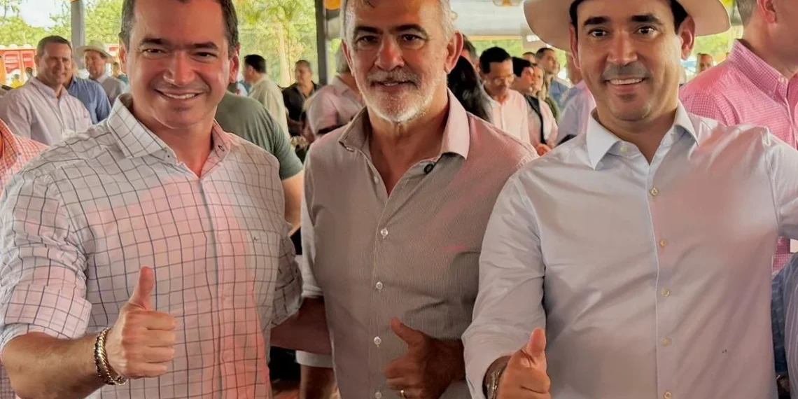 Como ponto de largada oficial, PSDB e MDB lançarão na 6ª, em Porto Nacional, pré-candidaturas de Vicentinho Jr, Amélio e Alexandre Guimarães