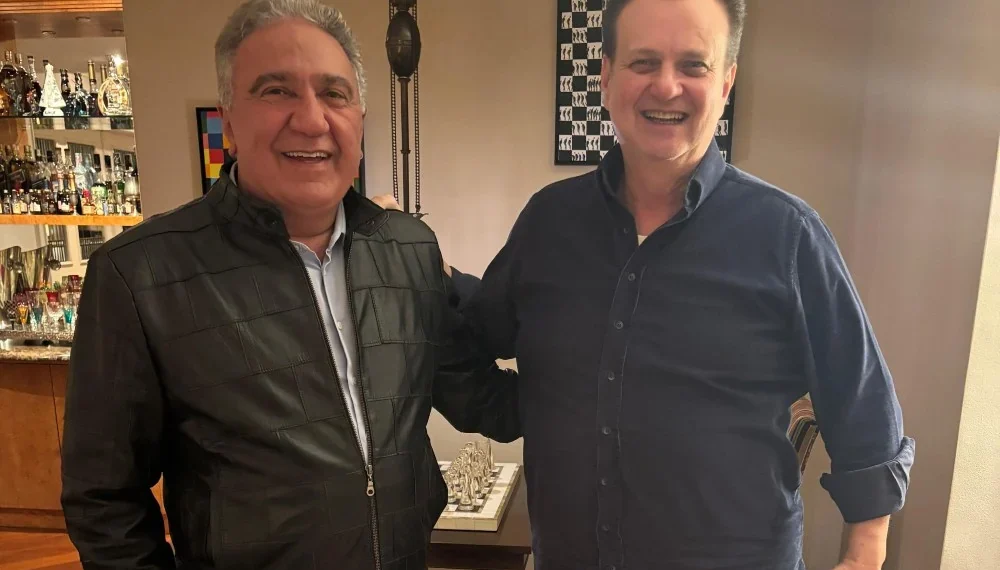 Laurez Moreira e Gilberto Kassab reúnem-se para traçar estratégias de pré-campanha no Tocantins; prioridade é ampliar diálogo