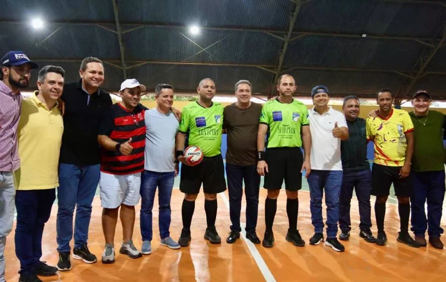 Luxemburgo prestigia Torneio do Trabalhador em Xambioá e reforça agenda voltada ao esporte e educação