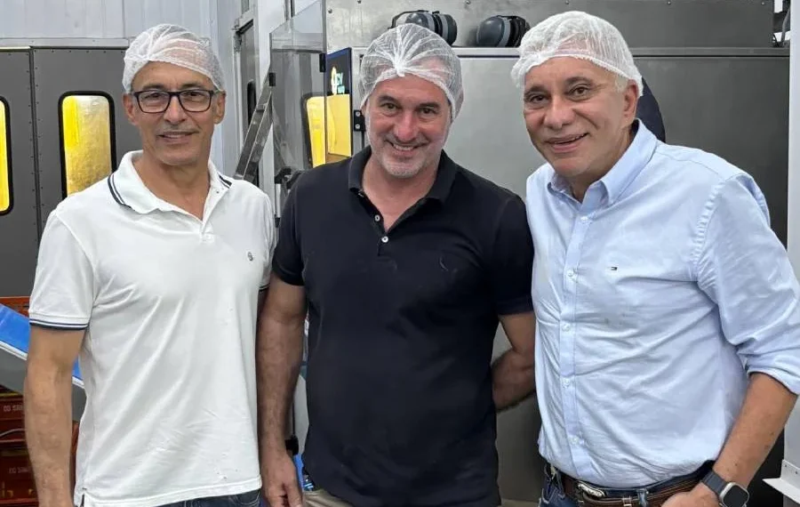 Vereador Amastha visita indústria Do Santo Alimentos e destaca importância do setor produtivo para Palmas