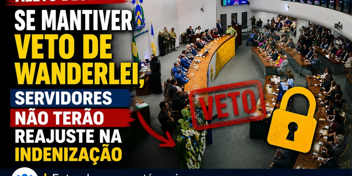 EM OFF | Se Aleto mantém veto de Wanderlei, servidores não terão reajuste na indenização; Paulo Mourão rebate defesa de Flávio Bolsonaro feita por Eduardo Gomes
