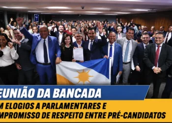 EM OFF | Reunião da bancada tem elogios a parlamentares e compromisso de respeito entre pré-candidatos; Ronaldo Dimas pode se lançar ao Senado semana que vem