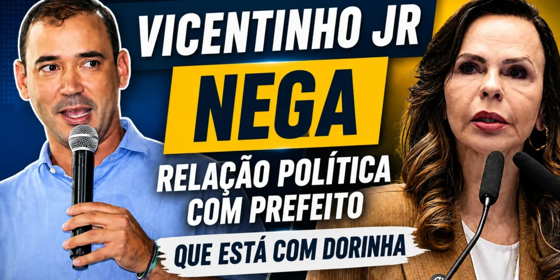 EM OFF | Vicentinho Jr nega que tenha relação política com prefeito que declarou apoio a Dorinha