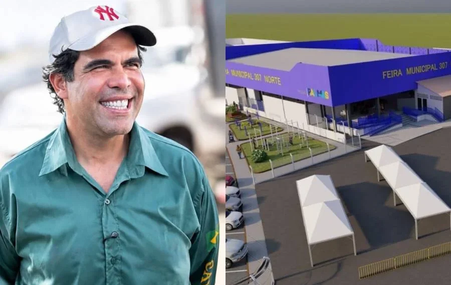 Ricardo Ayres destina R$ 1,5 milhão para feiras de Palmas; obra da 307 Norte tem ordem de serviço assinada