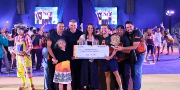 Quadrilha junina Arrasta-pé do Liberdade é a grande campeã do 34º Arraiá da Capital; conheça as premiações