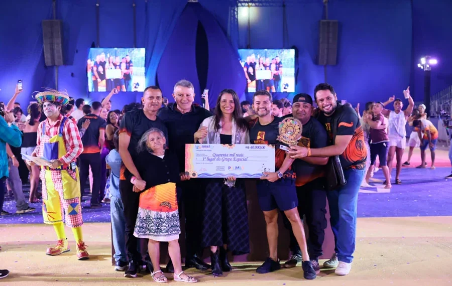 Quadrilha junina Arrasta-pé do Liberdade é a grande campeã do 34º Arraiá da Capital; conheça as premiações