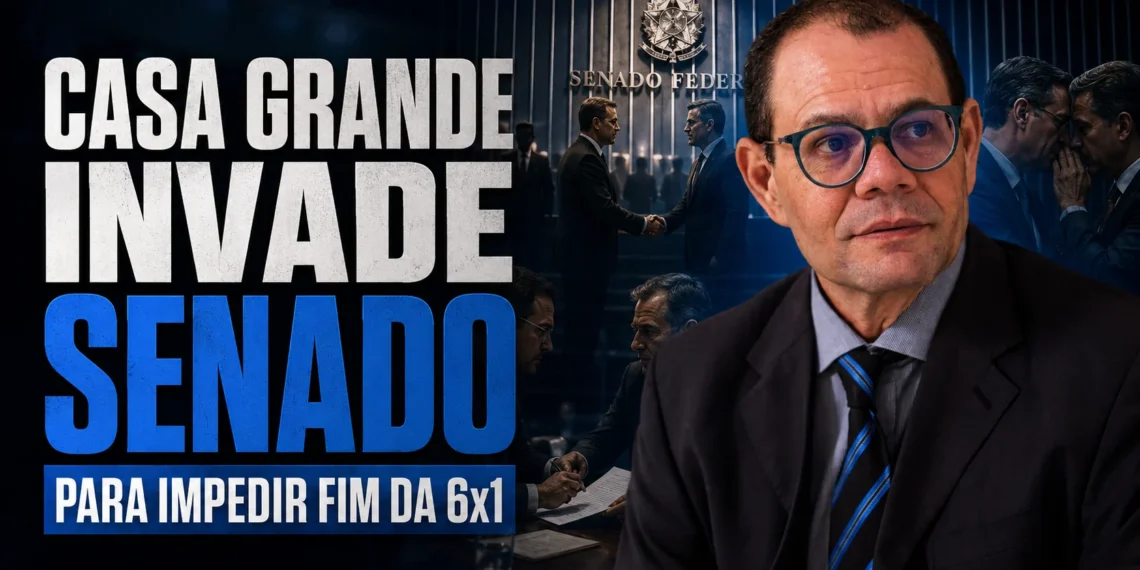 RESUMO | Casa Grande invade Senado para impedir fim da 6×1