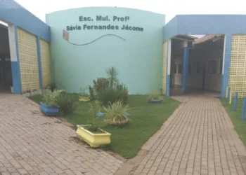 Escola Sávia Fernandes, no setor Bela Vista (Foto: Divulgação/Sintet)
