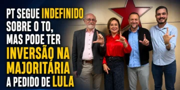 EM OFF | PT segue indefinido sobre o TO, mas pode ter inversão na majoritária a pedido de Lula; Vicentinho diz que foca no povo, em contraste com apoio maciço de prefeitos a Dorinha