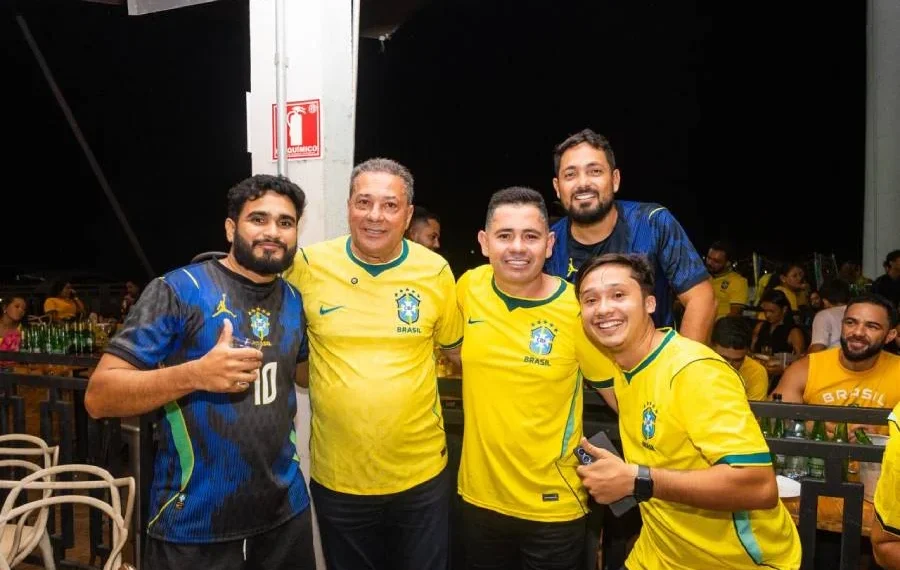 Luxemburgo fortalece a torcida pelo Brasil no Jardim Aureny III em Palmas