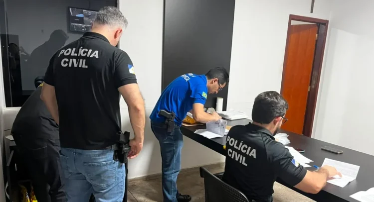 Operação da Polícia Civil contra fraude fiscal de R$ 26,4 milhões cumpre mandados em Palmas e Gurupi