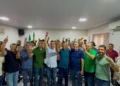 Ao lado do pré-candidato ao governo, Vicentinho Júnior, Osires Damaso cumpre agenda do sudeste do Estado