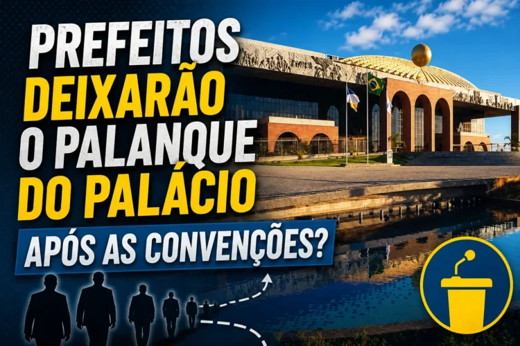 RESUMO | Prefeitos deixarão o palanque do Palácio após as convenções?