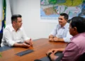 Tiago Dimas em reunião com representantes da Prefeitura de Palmas (Foto: Divulgação/Asocm)
