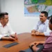 Tiago Dimas em reunião com representantes da Prefeitura de Palmas (Foto: Divulgação/Asocm)
