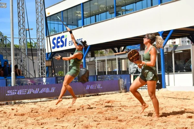 SESI realiza maior Torneio Internacional de Beach Tennis em Palmas