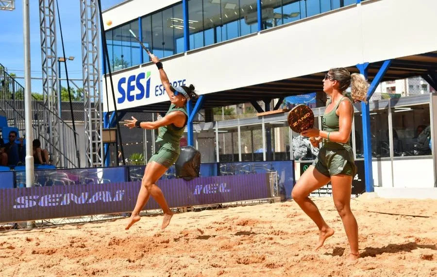 SESI realiza maior Torneio Internacional de Beach Tennis em Palmas