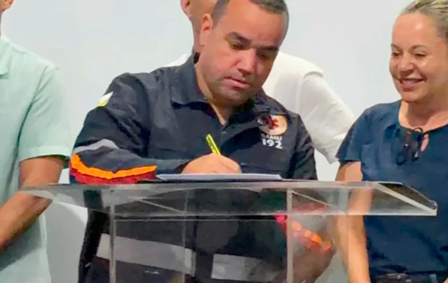 Com investimento de mais de R$ 1,8 mi, Prefeitura de Gurupi assina ordem de serviço para construção da sede do Samu