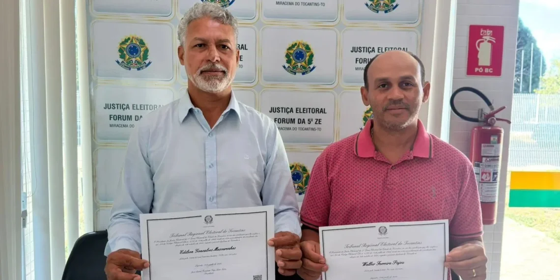 Após retotalização, Mascarenhas e Pajeú são diplomados em Lajeado e tomam posse na segunda