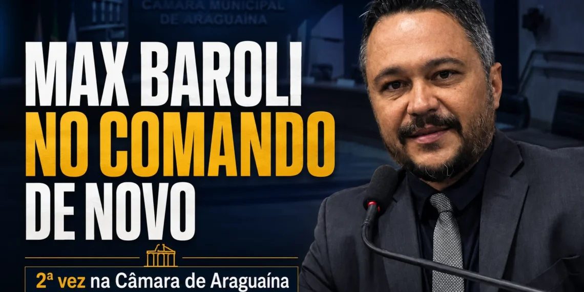 EM OFF | Max Baroli vai presidir Câmara de Araguaína pela 2ª vez; Fraude em Lajeado confirma: cotas têm quer ser para cadeiras do Parlamento, não para candidaturas