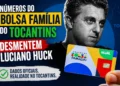 RESUMO | Números do Bolsa Família do Tocantins desmentem Luciano Huck