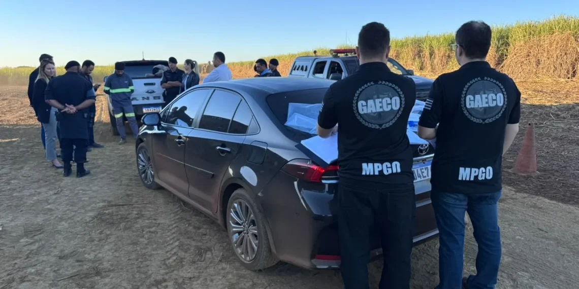 Integrantes da Gaeco na Operação Regresso II