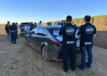 Integrantes da Gaeco na Operação Regresso II