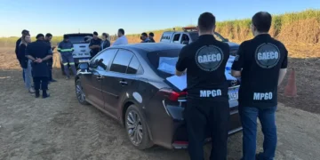 Integrantes da Gaeco na Operação Regresso II