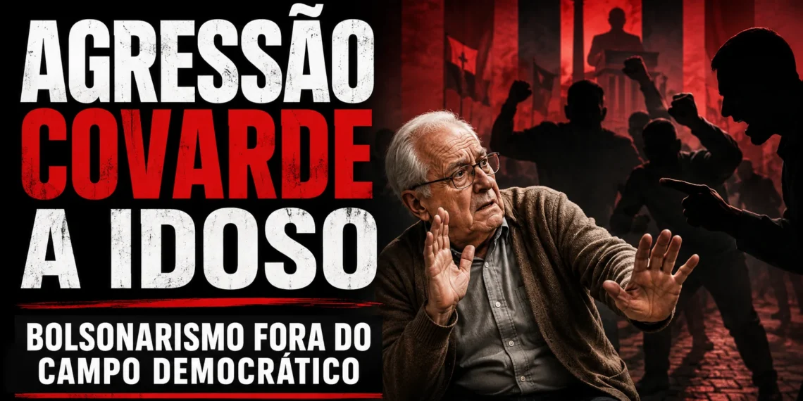RESUMO | Agressão covarde a idoso só confirma que o bolsonarismo não pertence ao campo democrático