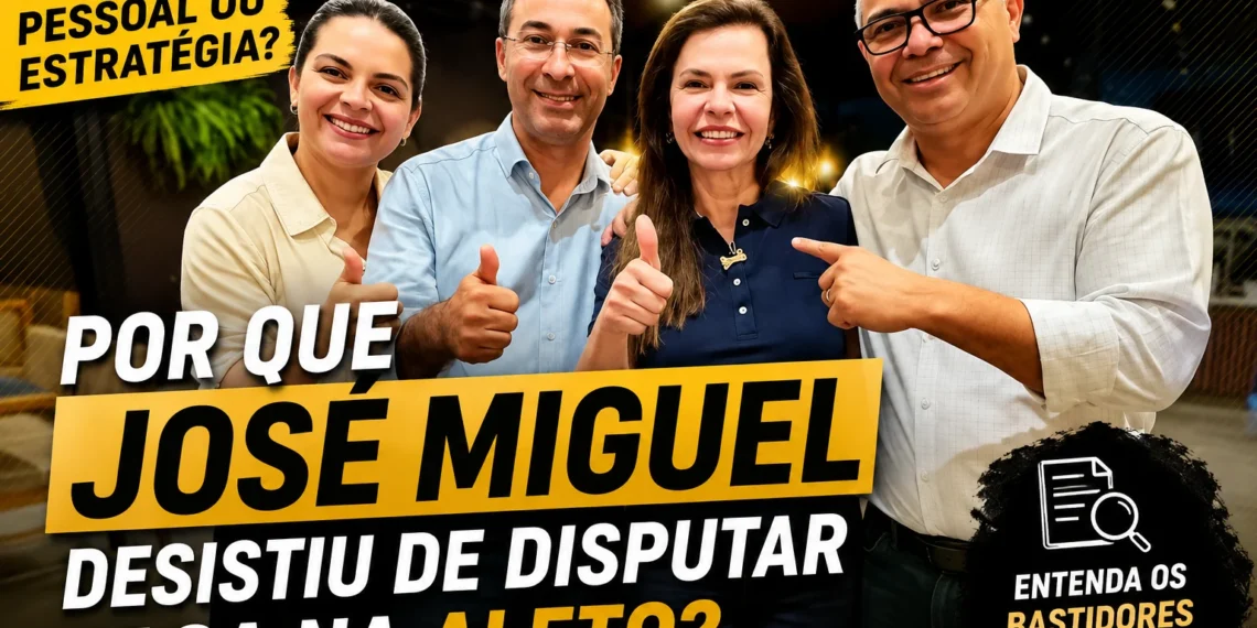 EM OFF | Por que José Miguel desistiu de disputar vaga na Aleto?; Apesar de entidade negar, Neto Aires insiste que Alexandre articulou casas para Ipueira