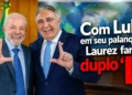 EM OFF | Com Lula em seu palanque, Laurez fará o duplo “L”; Entrega de 92 apartamentos em Palmas “esconde” governo Lula