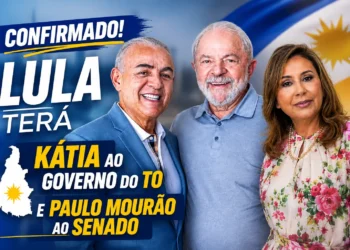 EM OFF | Confirmado: Lula terá Kátia ao governo do TO e Paulo Mourão ao Senado