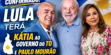 EM OFF | Confirmado: Lula terá Kátia ao governo do TO e Paulo Mourão ao Senado