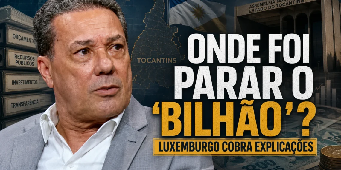 EM OFF | Luxemburgo sobe o tom e questiona destino do “bilhão” destinado por parlamentares ao Tocantins