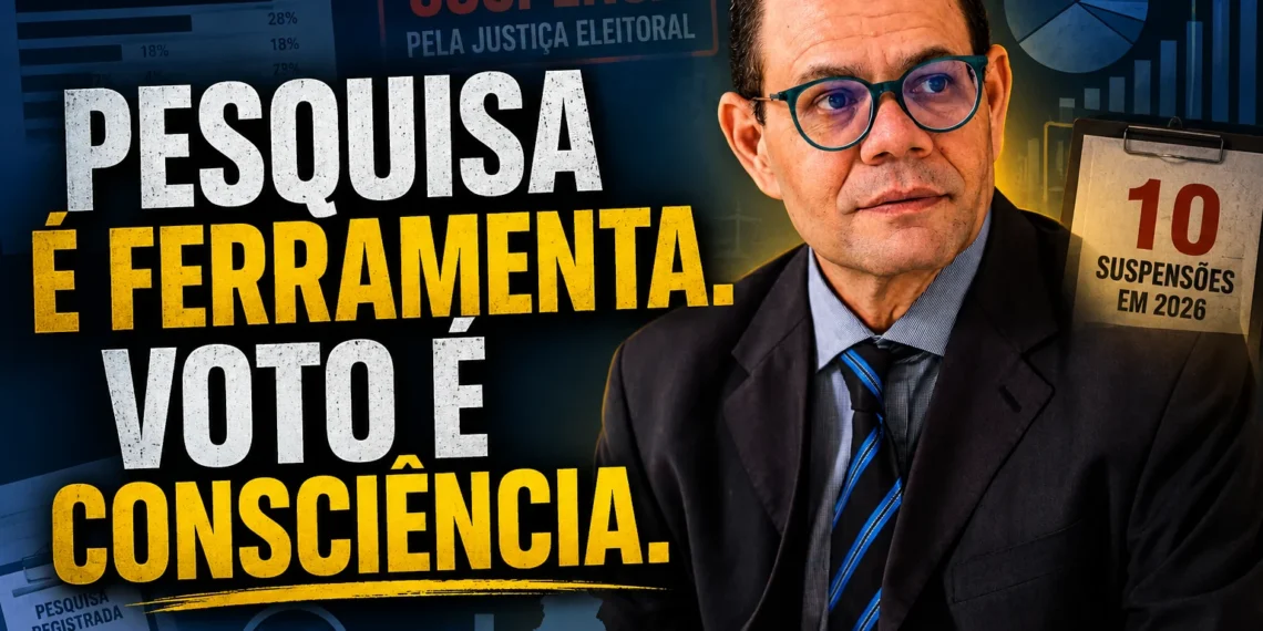 RESUMO | Pesquisa é ferramenta; voto é consciência