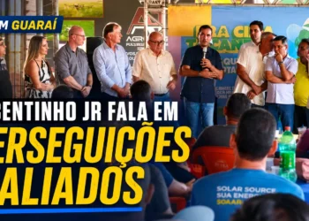 EM OFF | Em Guaraí, Vicentinho Jr fala em perseguições a aliados