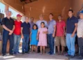 Laurez Moreira e Paulo Mourão em agenda de pré-campanha pelo interior do Tocantins