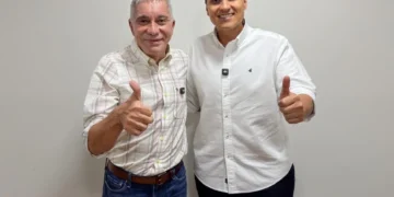 Pré-candidatos a deputado estadual e federal, vereador Carlos Amastha e Iratã Abreu (Foto: Divulgação/Ascom)