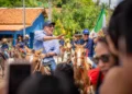 Laurez Moreira em cavalgada em Filadélfia