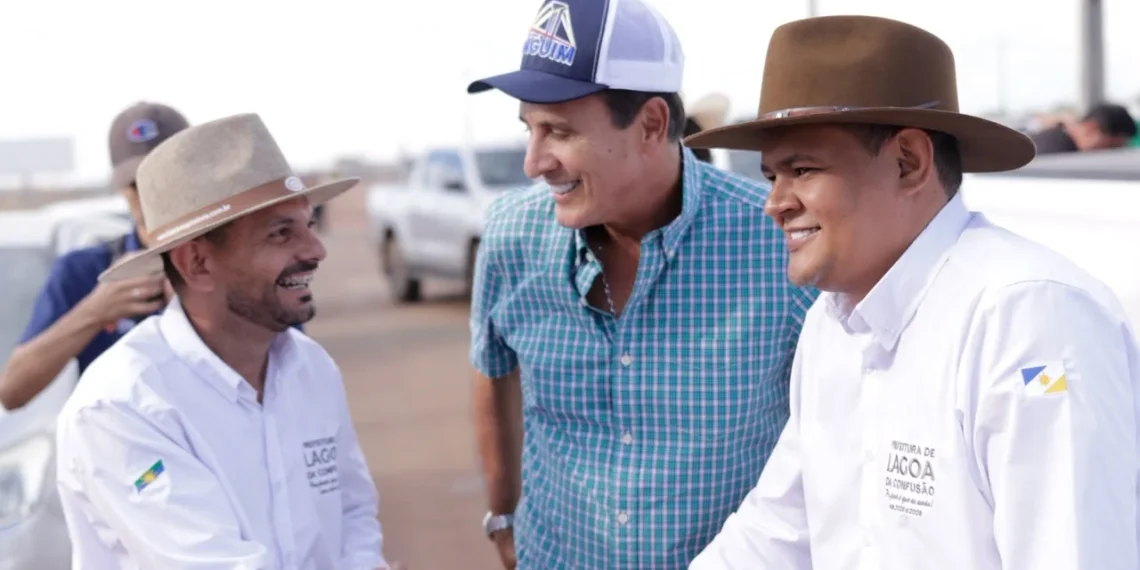 Carlos Gaguim em pré-campanha ao Senado Federal