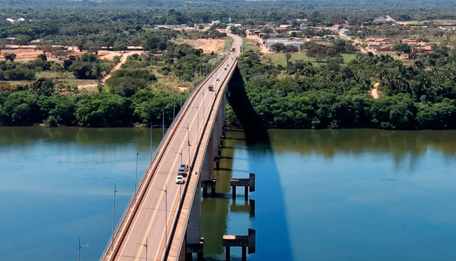 DNIT restringe totalmente o tráfego na ponte sobre o Rio Tocantins, na BR-235, em Pedro Afonso