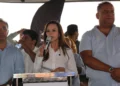 Senadora e pré-candidata ao governo, Dorinha Seabra cumpre agenda em Araguaína (Foto: Divulgação/Ascom)