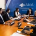 Senadora Dorinha Seabra em audiência com a diretora-presidente da Agência Nacional de Águas, Larissa Oliveira