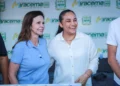 Senadora Dorinha Seabra com a prefeita de Miracema, Camila Fernandes (Foto: Divulgação)